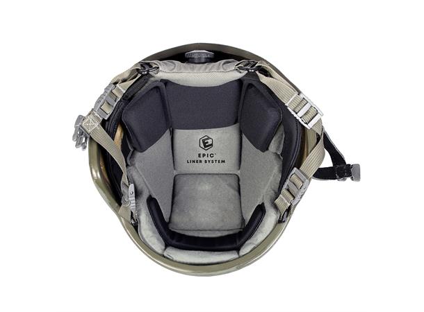 Team Wendy Epic Combat hjelm fôringssys EPIC Combat Helmet Liner Syst, green,M/L