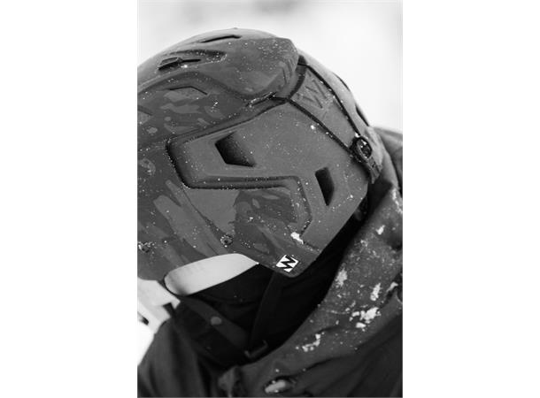 Team Wendy M216 Ski SAR hjelm sort/grå,Large, Tec Switch Rail Light